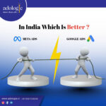 Comparison of Google Ads vs Meta Ads in India showing which advertising platform is better for businesses in 2025